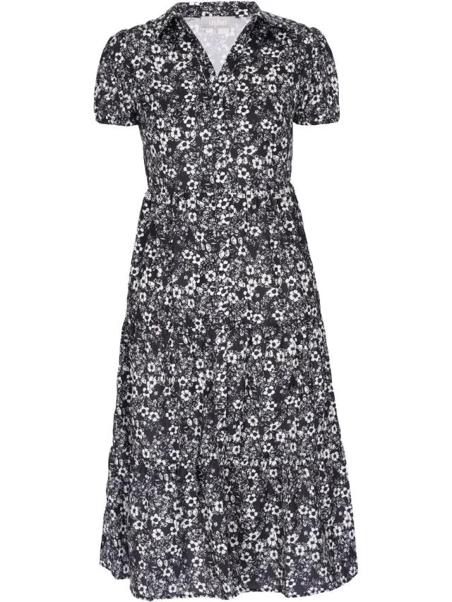 Usha Dress black
