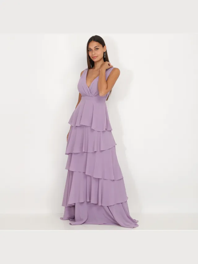 La Modeuse Jurk La Modeuse 63466_P144364 Violet