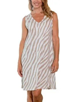 Trofé Trofe Bamboo Zebra 90 CM Versch.kleure/Patroon,Bruin,Wit,Grijs