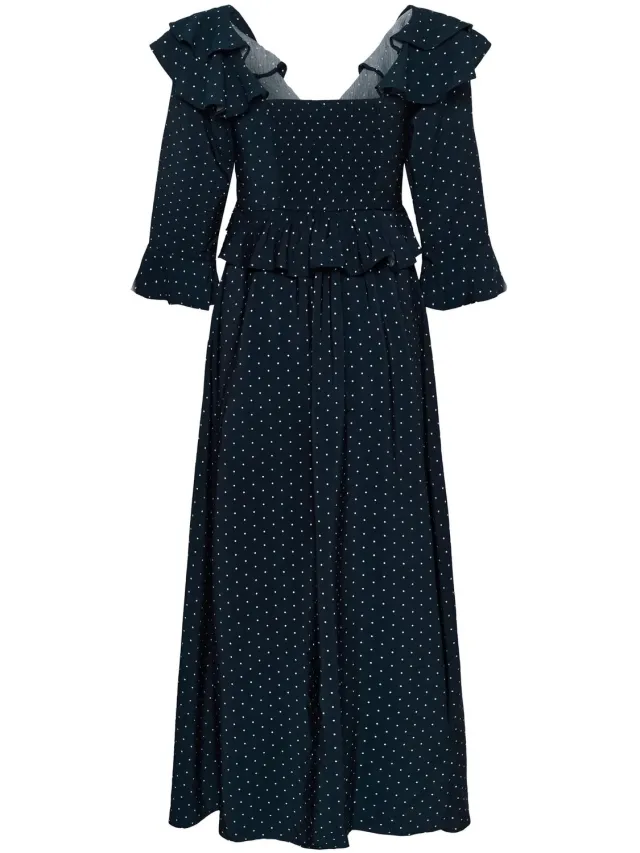 Kaffe Damesjurk KAFFE Kaelsie navy