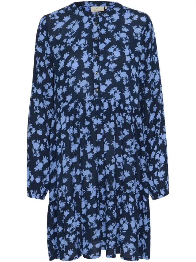 Amber jurk voor dames KAFFE Evity blauw