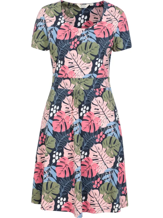Mountain Warehouse Dames/Dames Orchid UV-beschermingsjurk (Donkerblauw)
