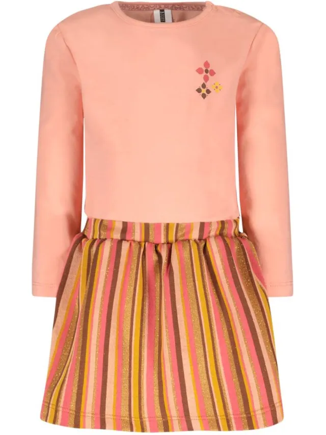 B.Nosy B. Nosy Y408-7826 Meisjes Jurk Peach