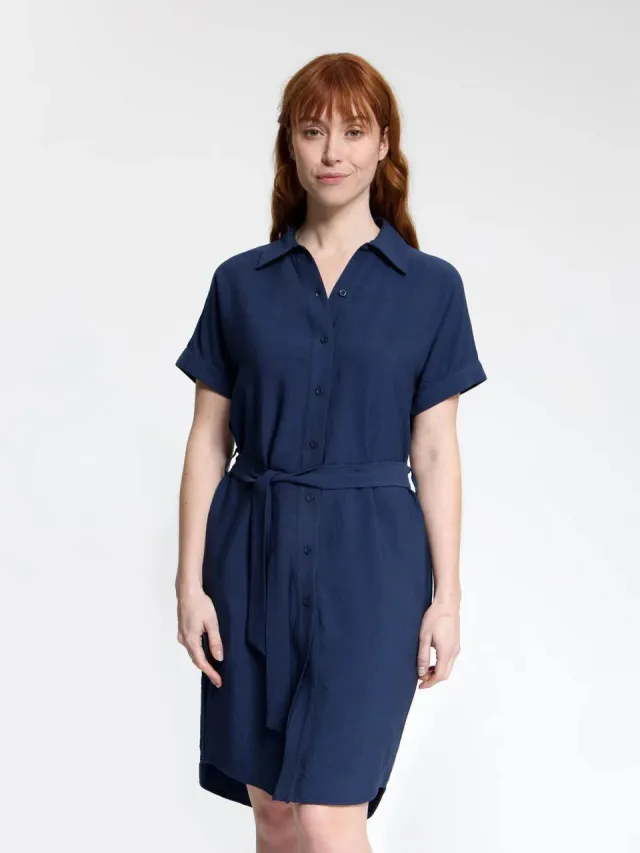 ANWB Espera Oversized dress dames Blauw