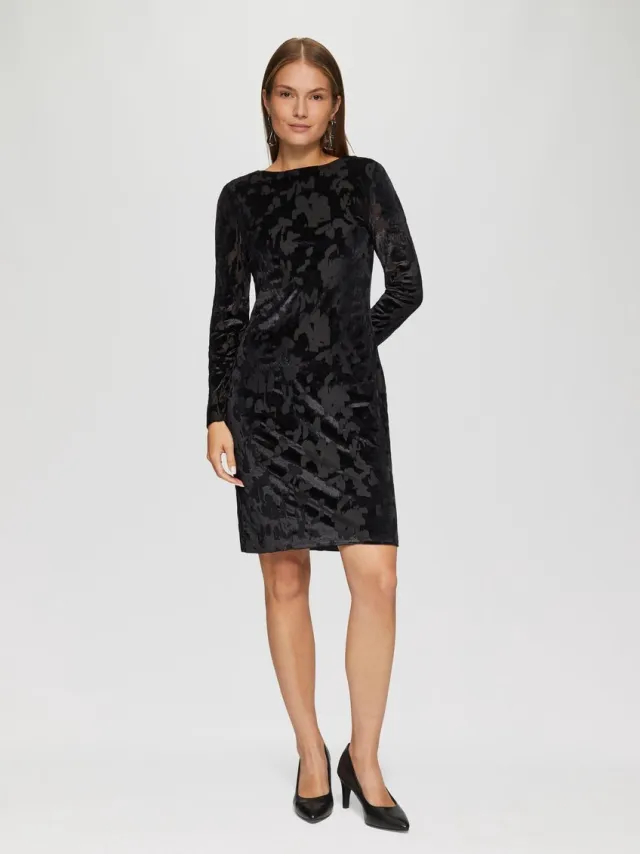 S.Oliver BLACK LABEL - Jurk - Vrouwen - 9999 GREY/BLACK