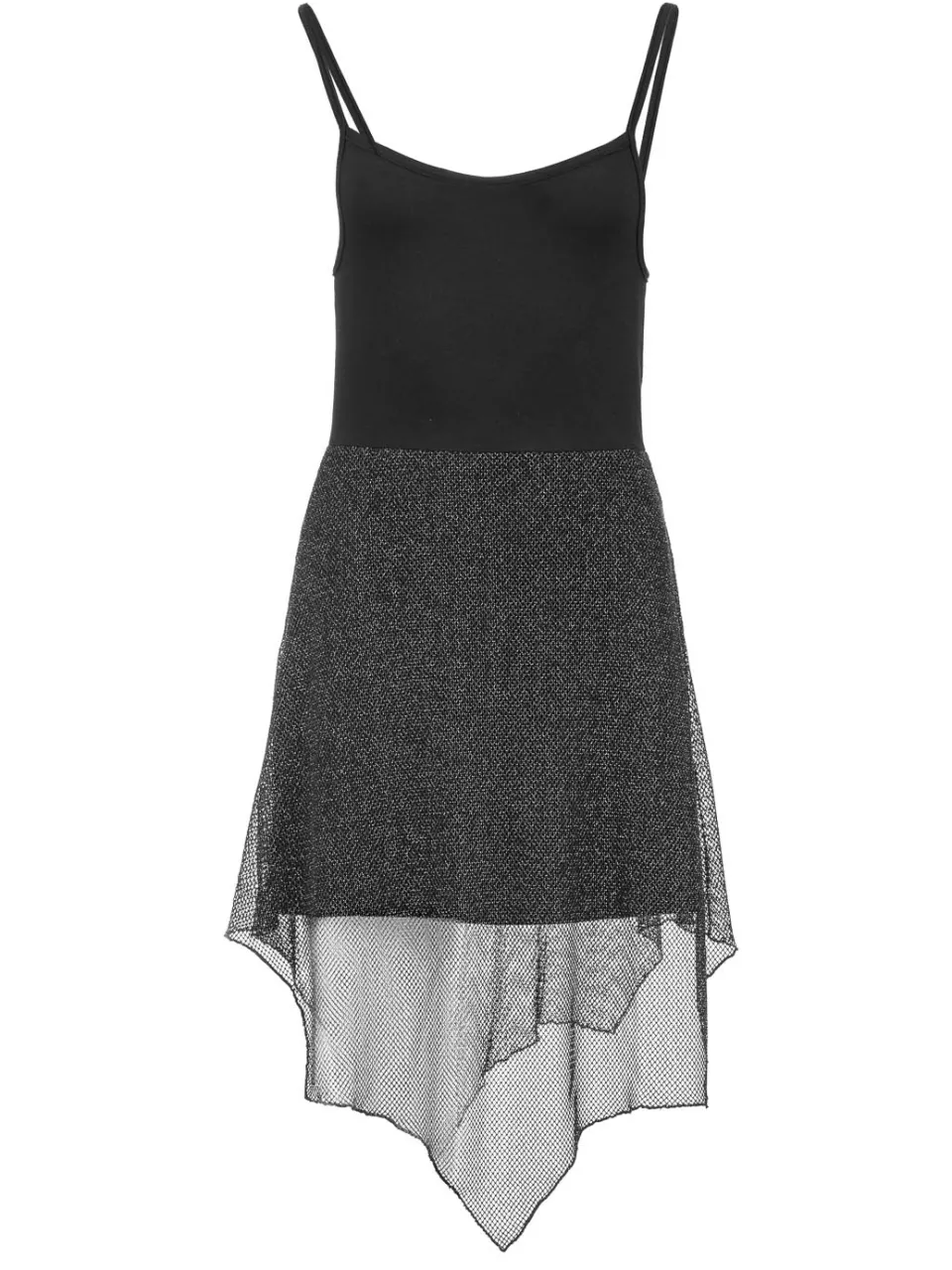 Conquista Mini-jurk met laagjesdetail zwart, foto 2