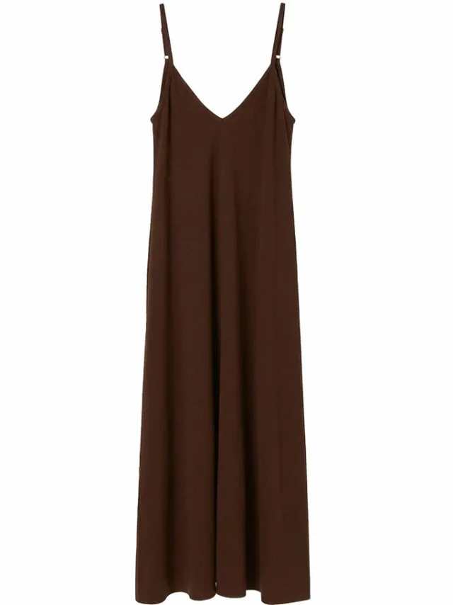 Basiclo Chloe Long Dress BRUIN