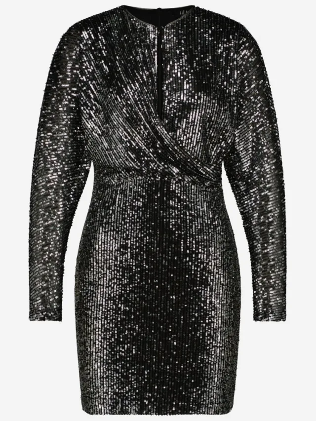 Ibana Felicity Jurken Dames - Rok - Jurk - Zilver
