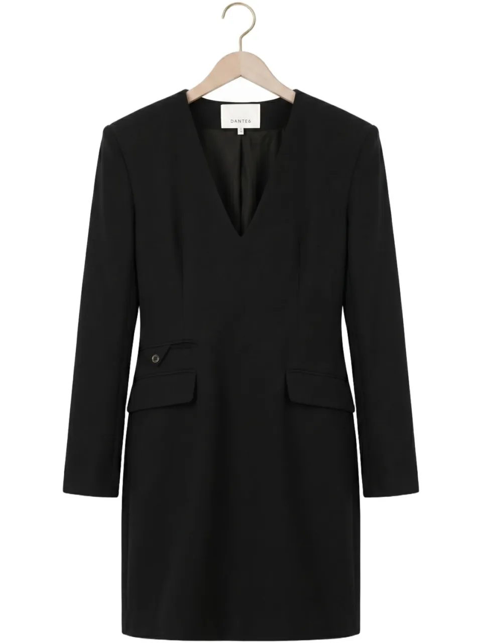 Dante6 Dames Jurken Avril Blazer Dress - Zwart, foto 2