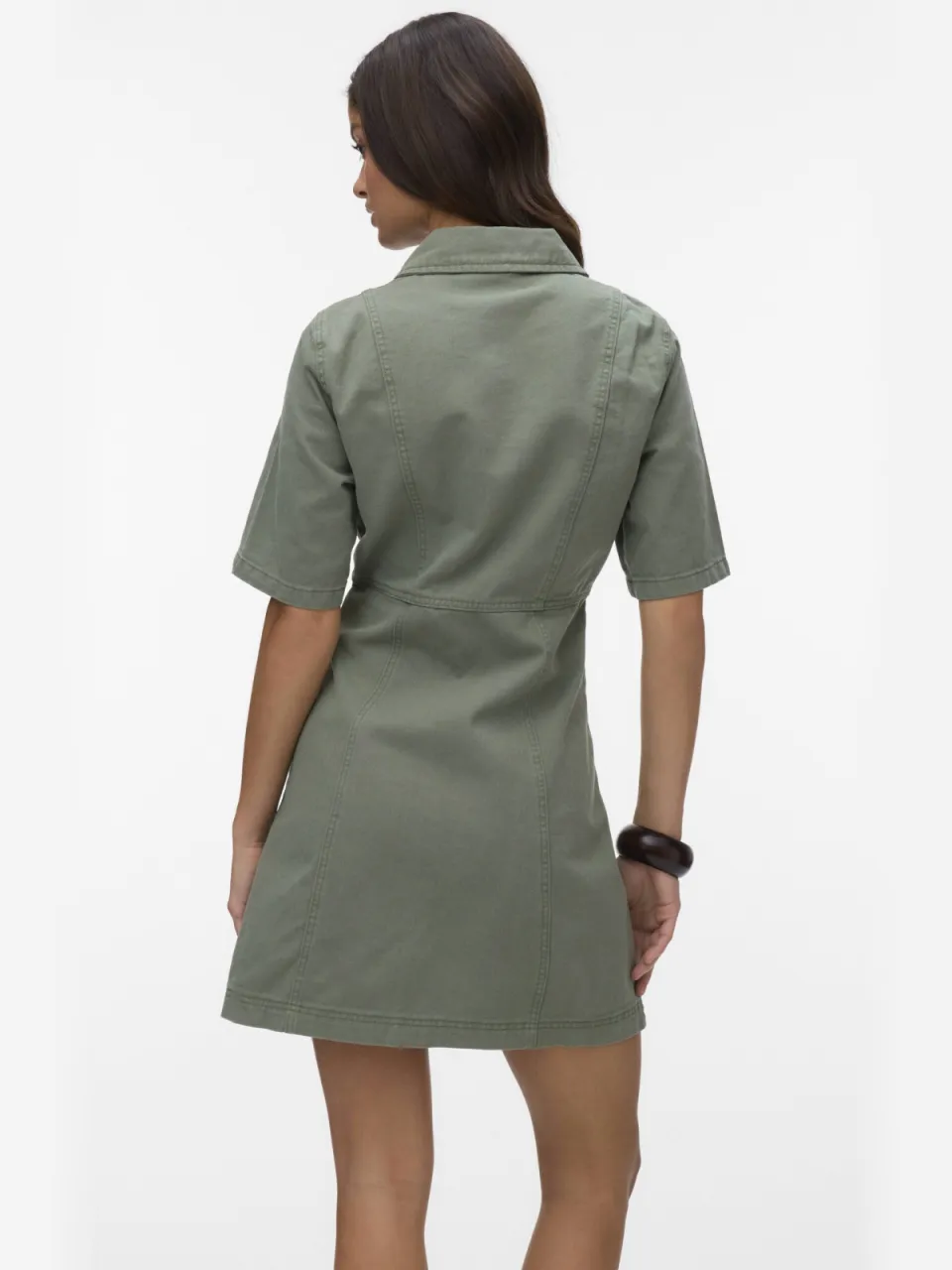 Vero Moda spijkerjurk groen, foto 4
