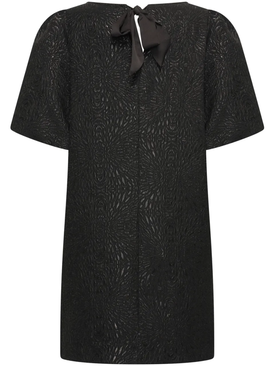Expresso korte jurk met glitter zwart, foto 2