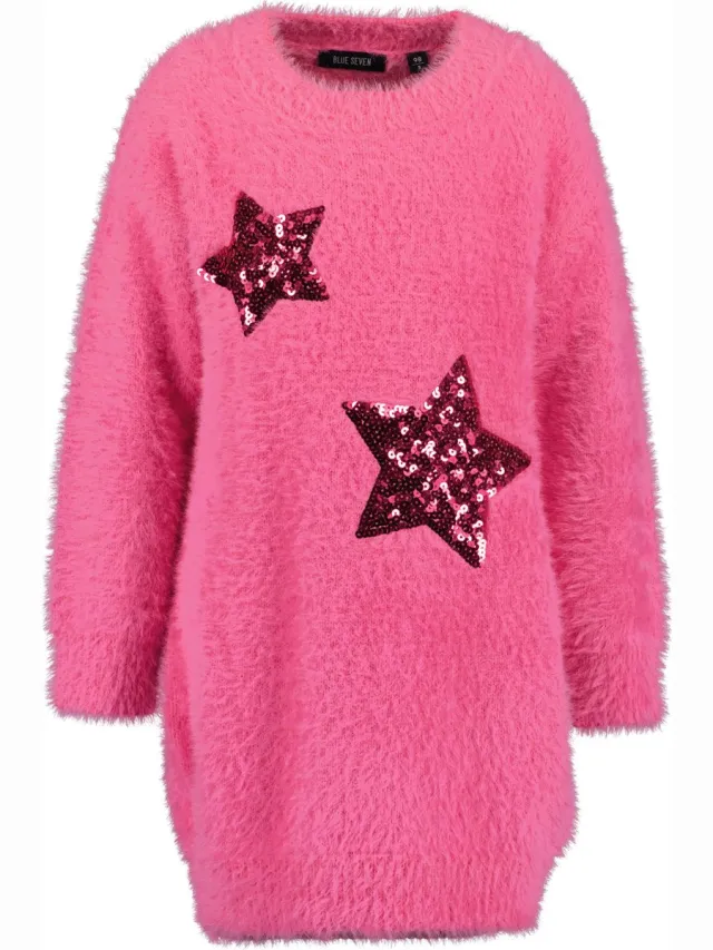 Blue Seven UNICORN Meisjes Jurk roze