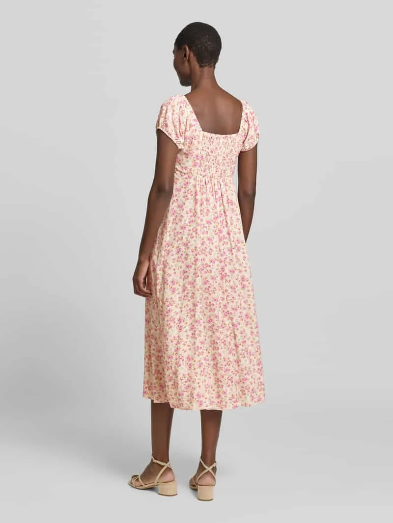Gap Midijurk met pofmouwen rood, foto 3