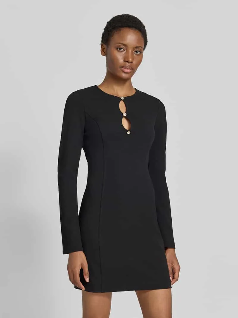 Guess Claudie jurk zwart, foto 3