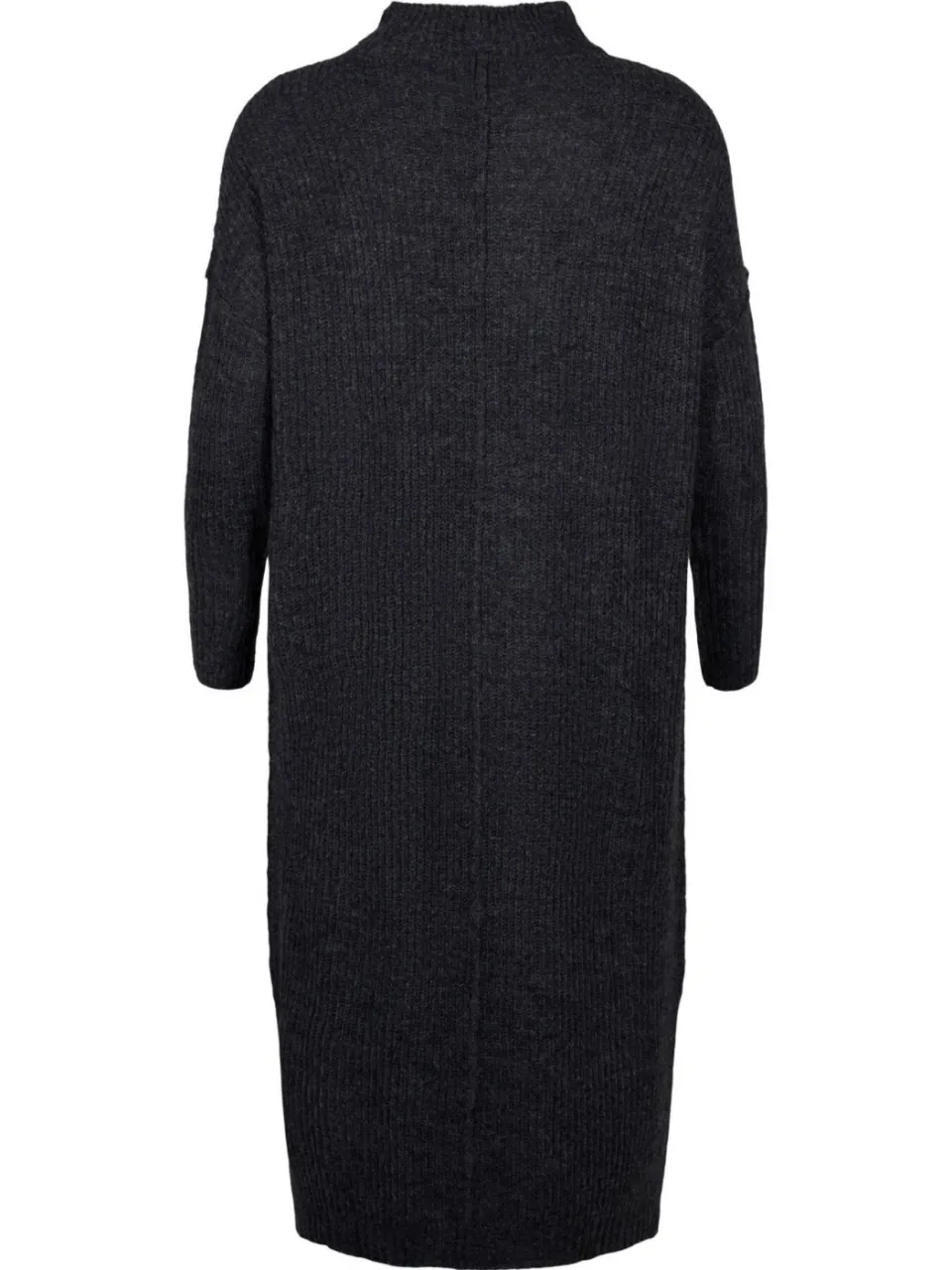 Zizzi maxi jurk antraciet, foto 3
