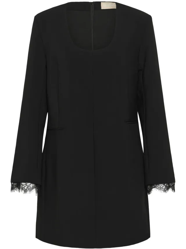 SOAKED IN LUXURY Damesjurk met lange mouwen Soaked in Luxury Slcorinne zwart