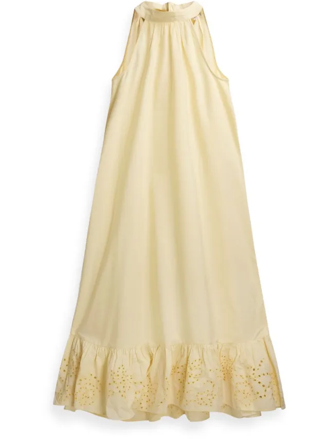 Yas Maxi jurk YASKERSTIN HALTER anise flower1