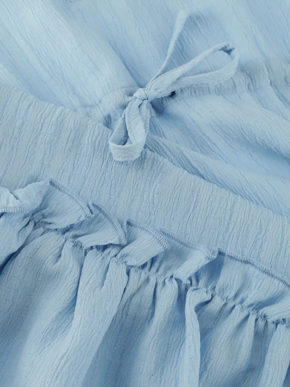 Retour Jeans Candy midi jurk lichtblauw, foto 4