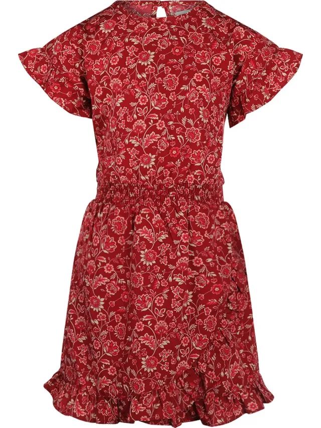 No Way Monday R-girls 1 Meisjes Jurk - Red