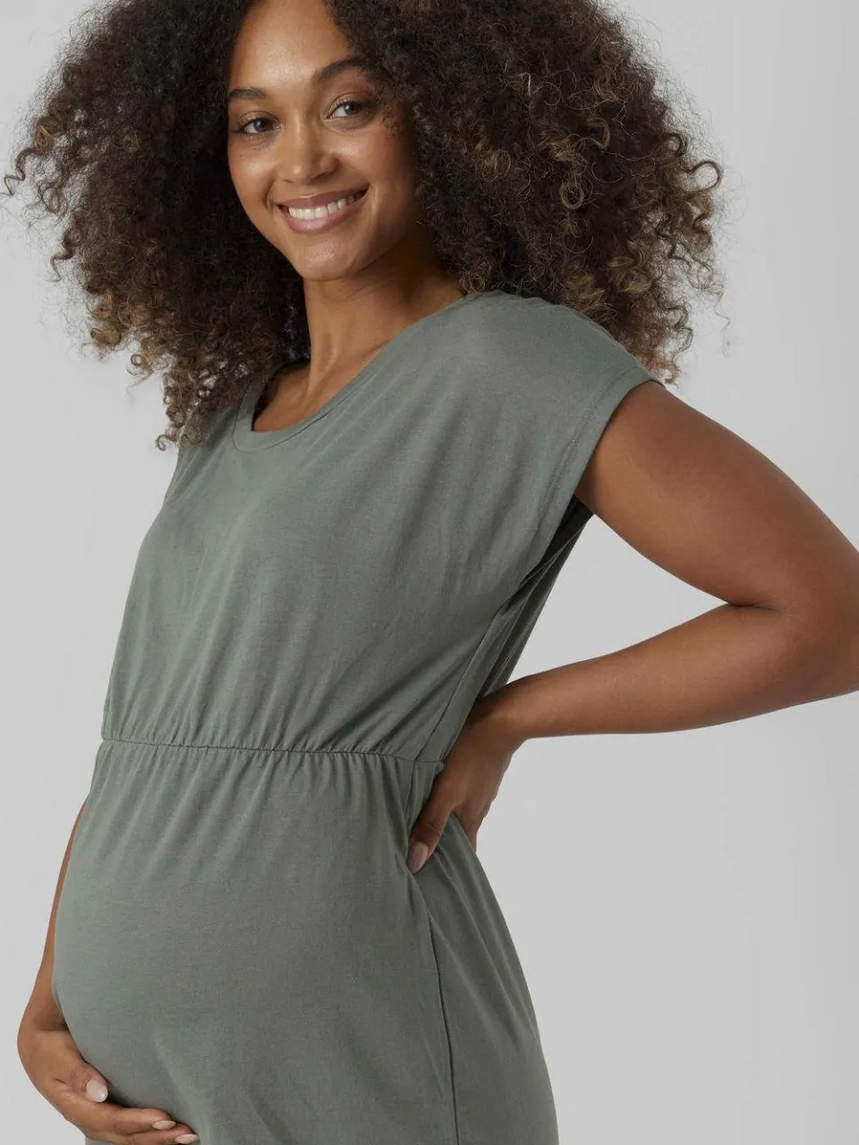 Vero Moda Maternity VMMLUNA zwangerschapsjurk zwart, foto 6