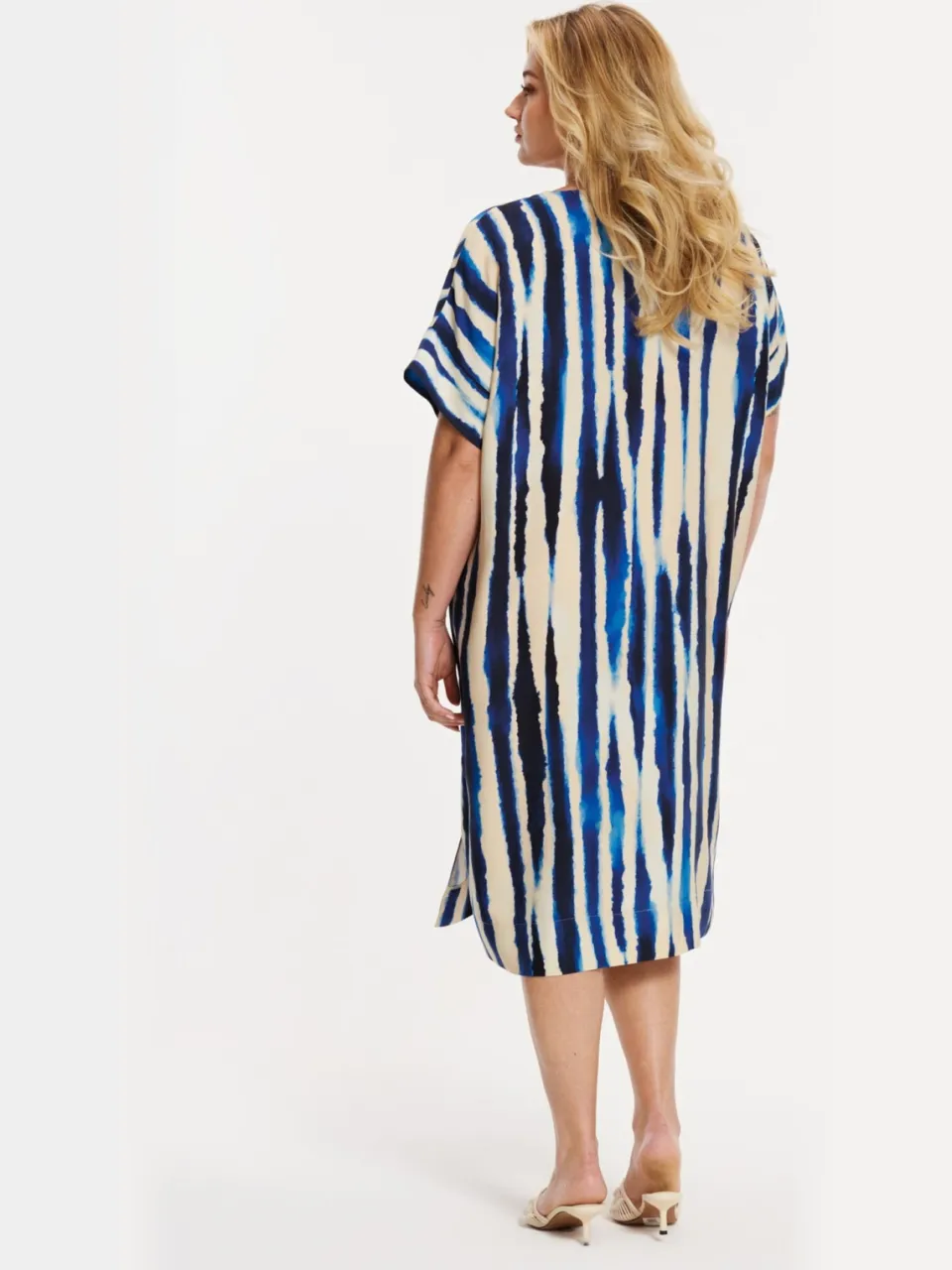 Yoek Kaftan RIPPLES | Blauw, foto 2