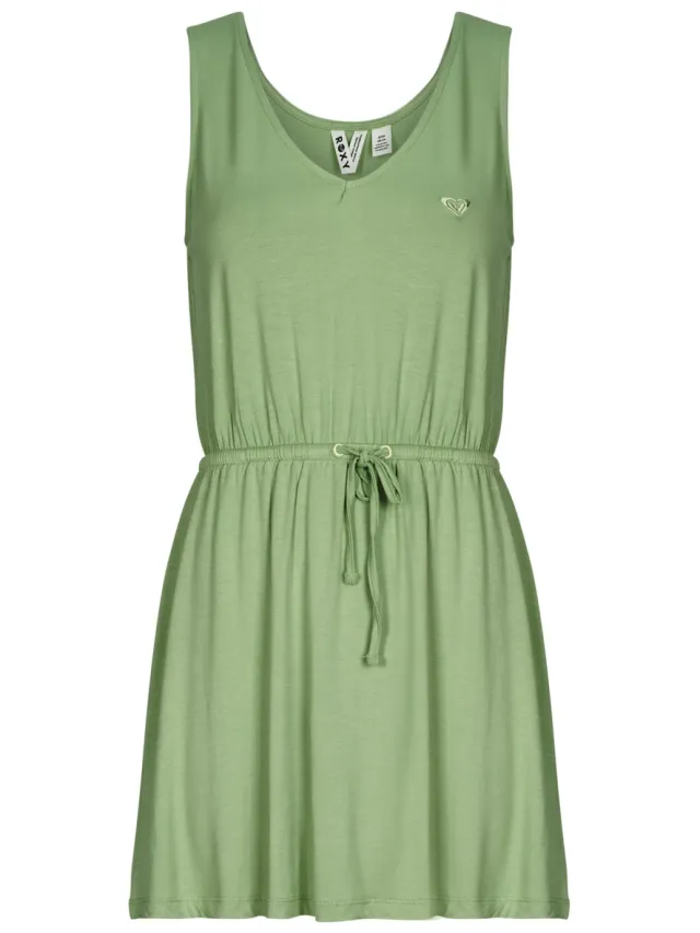 Roxy Korte Jurk Roxy LOW TIDES DRESS SOLID Groen