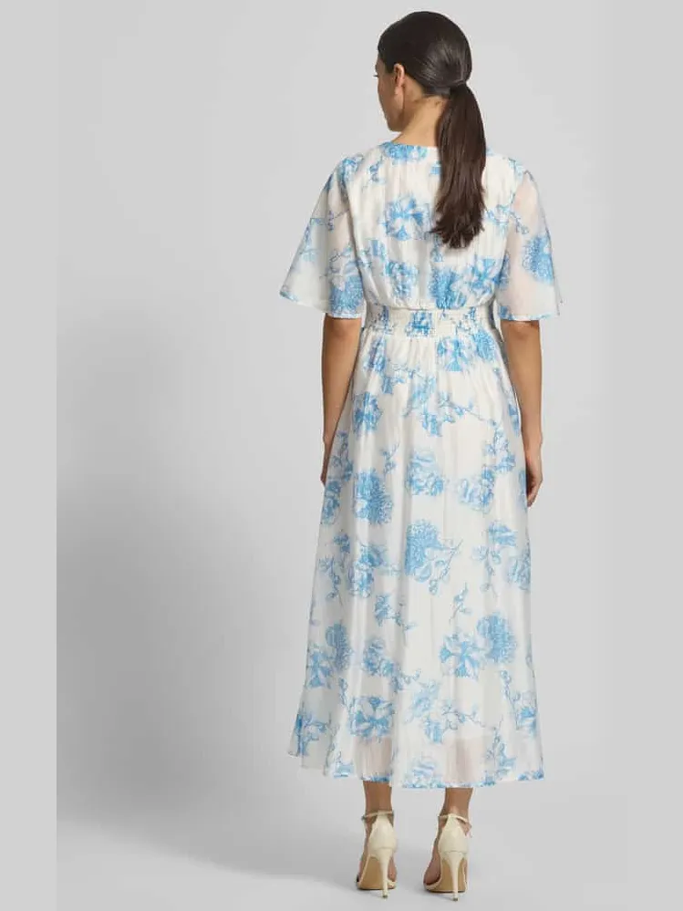 MSCH Copenhagen midi-jurk van lyocellmix model 'Evangelia' offwhite, foto 3