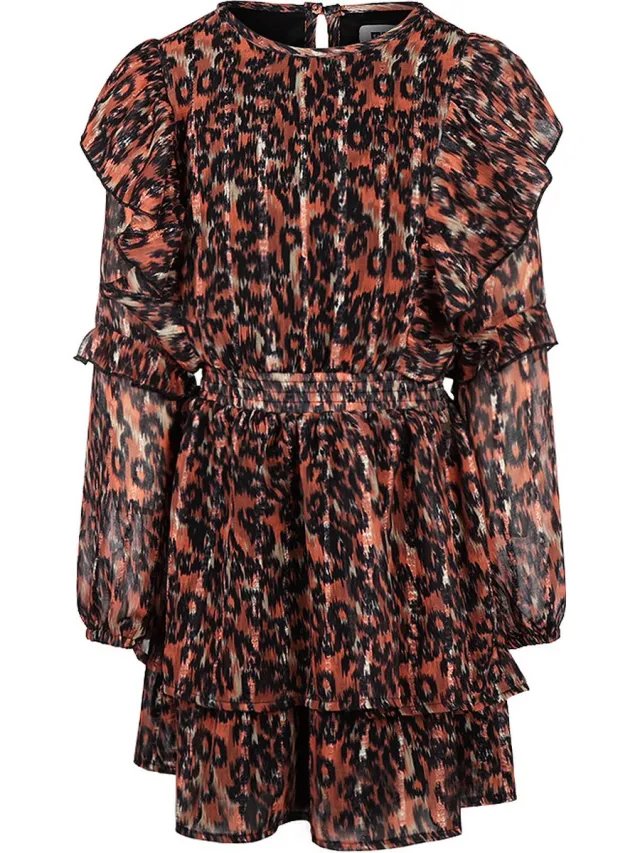 No Way Monday Q-girls 4 Meisjes Jurk Multi colour