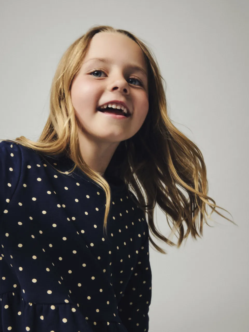 NAME IT MINI a-lijn jurk donkerblauw