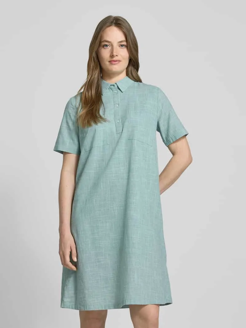 Tom Tailor Blousejurk van puur katoen mintgroen, foto 4