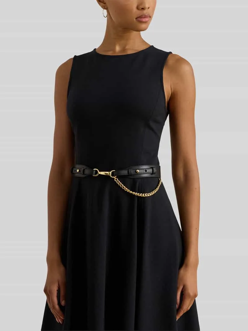 Lauren Ralph Lauren Businessjurk van viscosemix zwart, foto 4