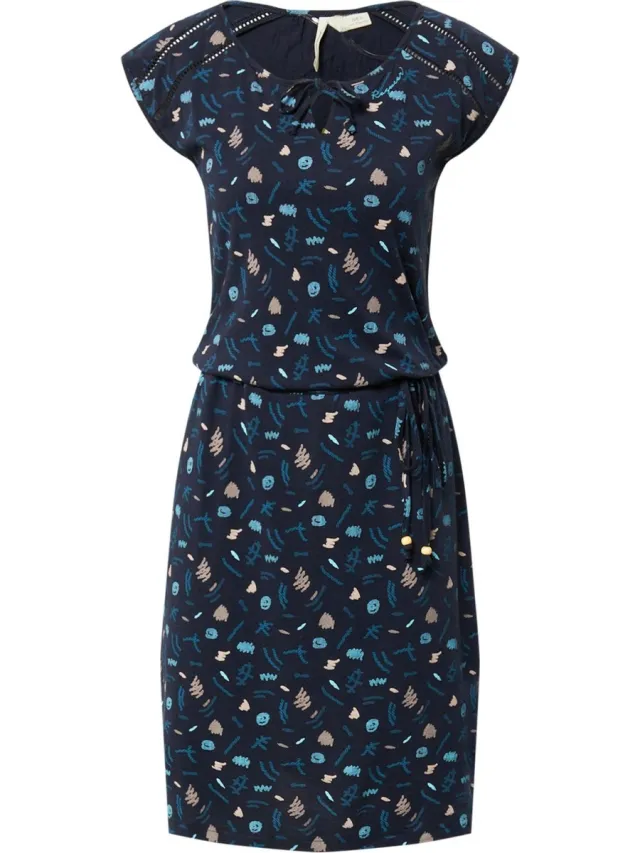Ragwear zomerjurk tetuan organic Gemengde Kleuren-S (36)