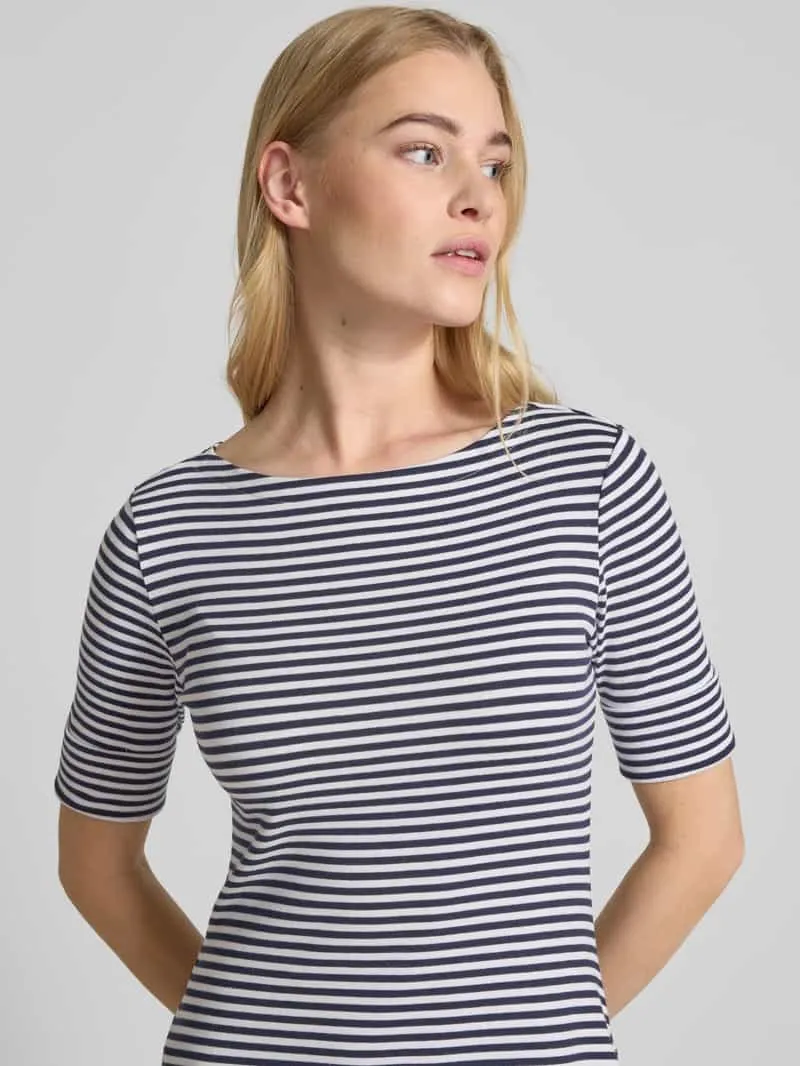 Christian Berg Woman Midi-jurk met halflange mouwen blauw, foto 4