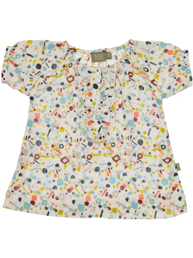 Kidscase jurk Kate maat 62 off white
