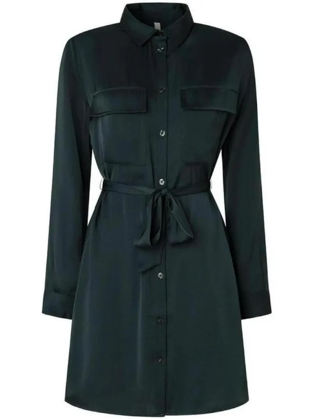 Pepe Jeans Jurk Pepe jeans PL953403 Groen