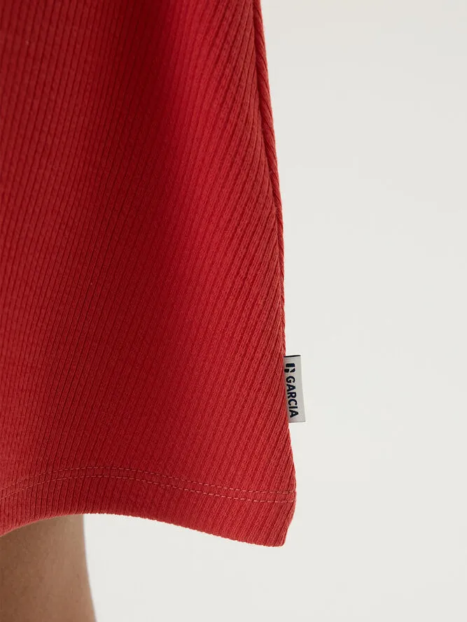 Garcia Rode jurk rood, foto 2