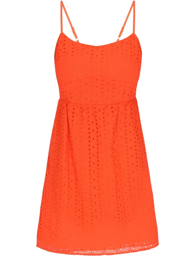 IZIA jurk oranje