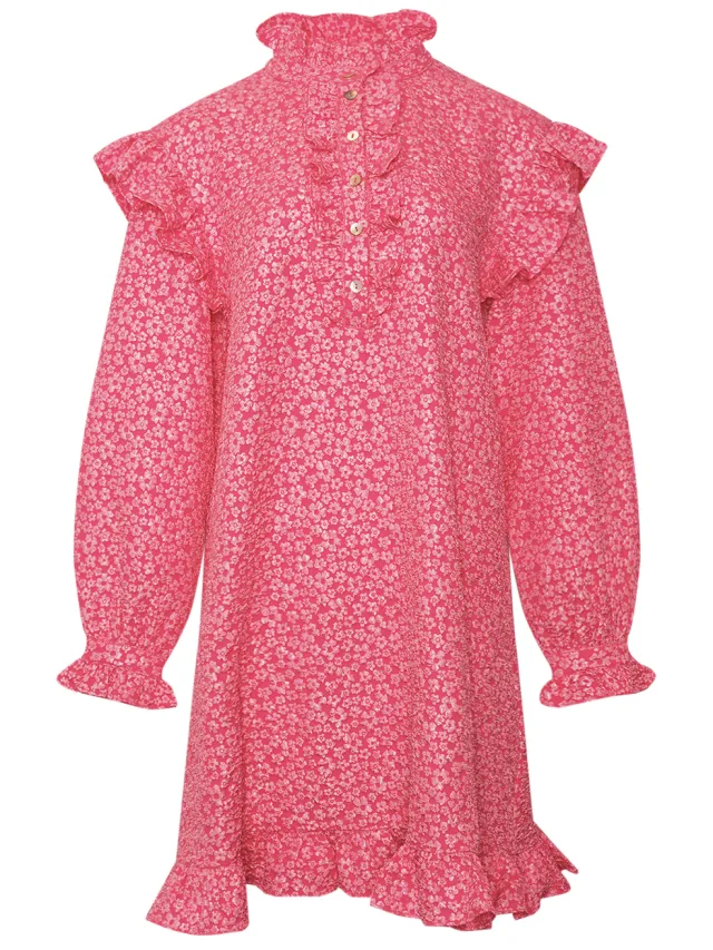 Noella Reno Ruby Ruffle-jurk in lichtroze