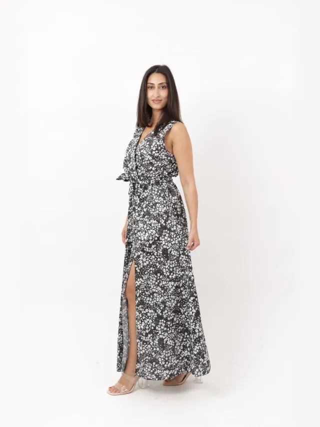 Elara Maxikleid Schwarz