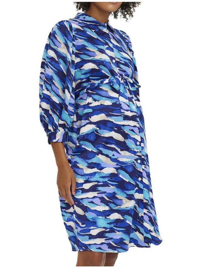 Vero Moda Korte Jurk Vero Moda Kleo Blauw