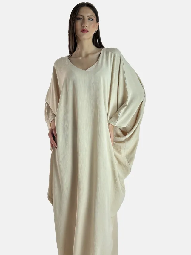 Elara Abaya beige
