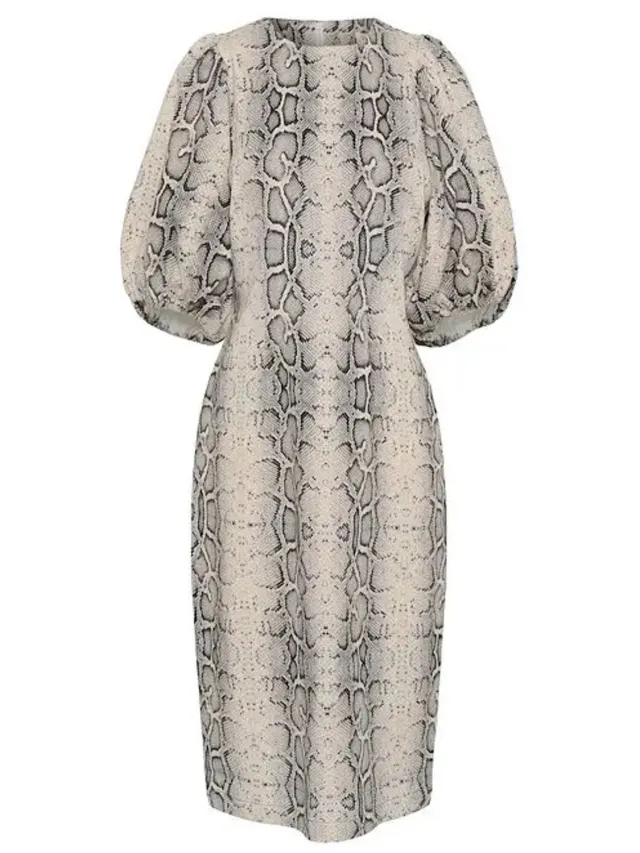 Dames midi-jurk Soaked in Luxury Sandja