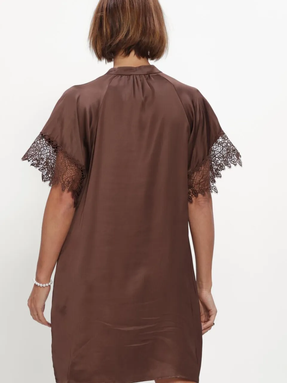 Bruuns Bazaar Dames Jurken Korthalsiabbwenny Dress - Bruin, foto 3