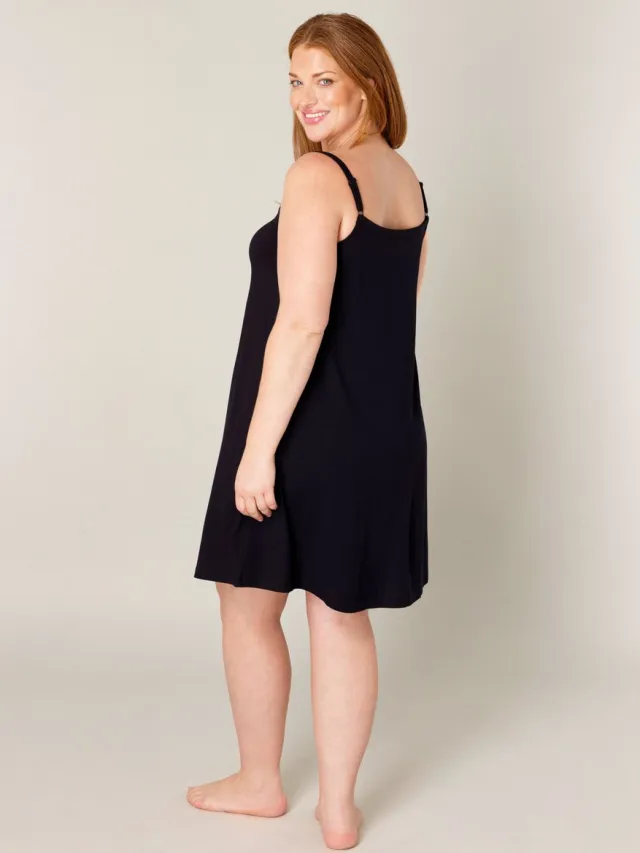 Base Level CURVY BLCAlissa Tuniek - Dark Blue - maat 4(54/56)
