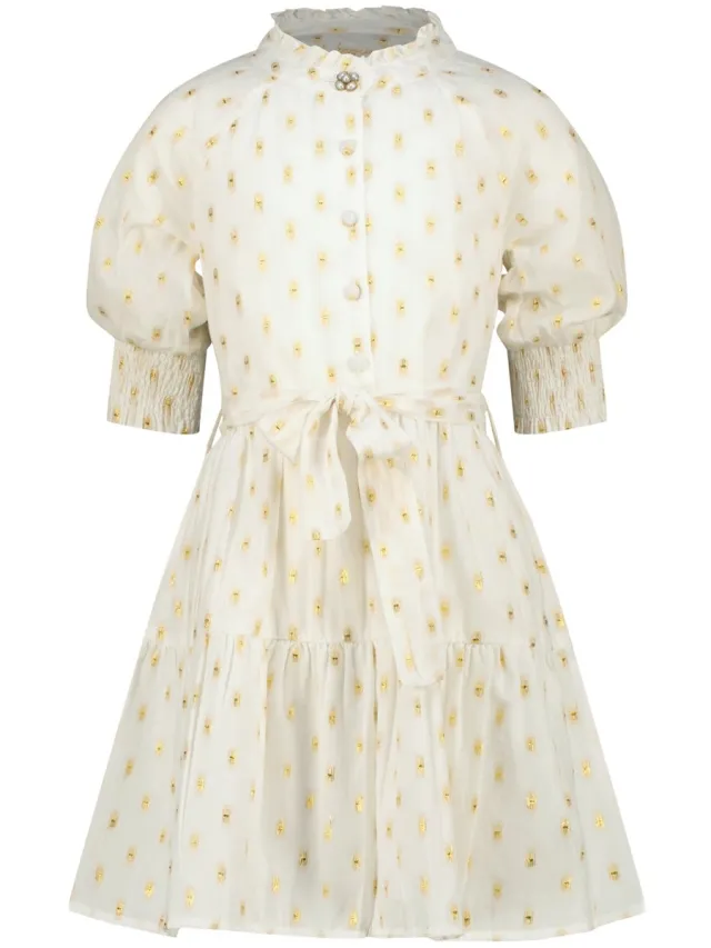 Vingino Pollie Meisjes Jurk - Gold