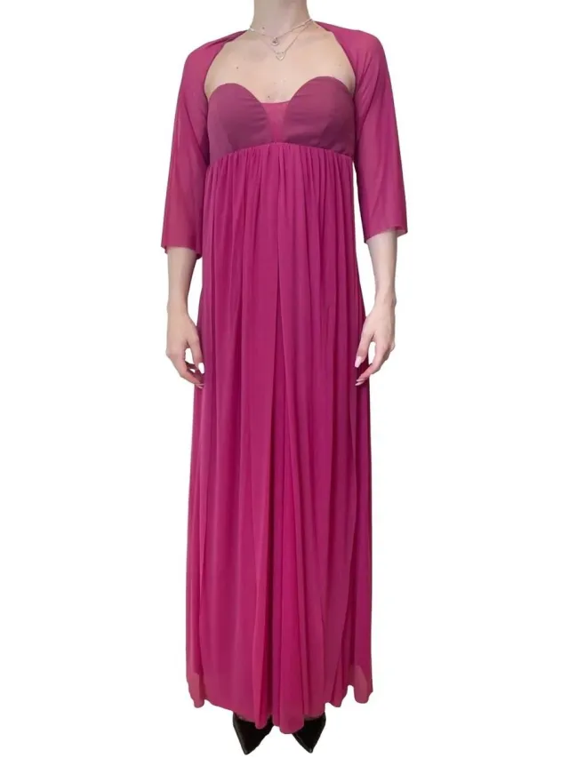 Pennyblack Lange Jurk Pennyblack pbpvelo-001 Roze
