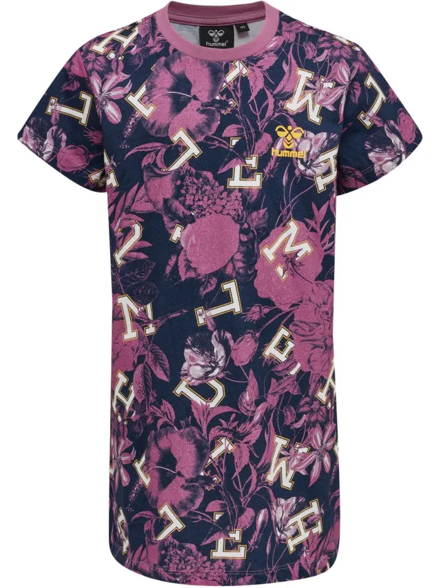 Hummel Hmldrama T-Shirt Dress BORDEAUX