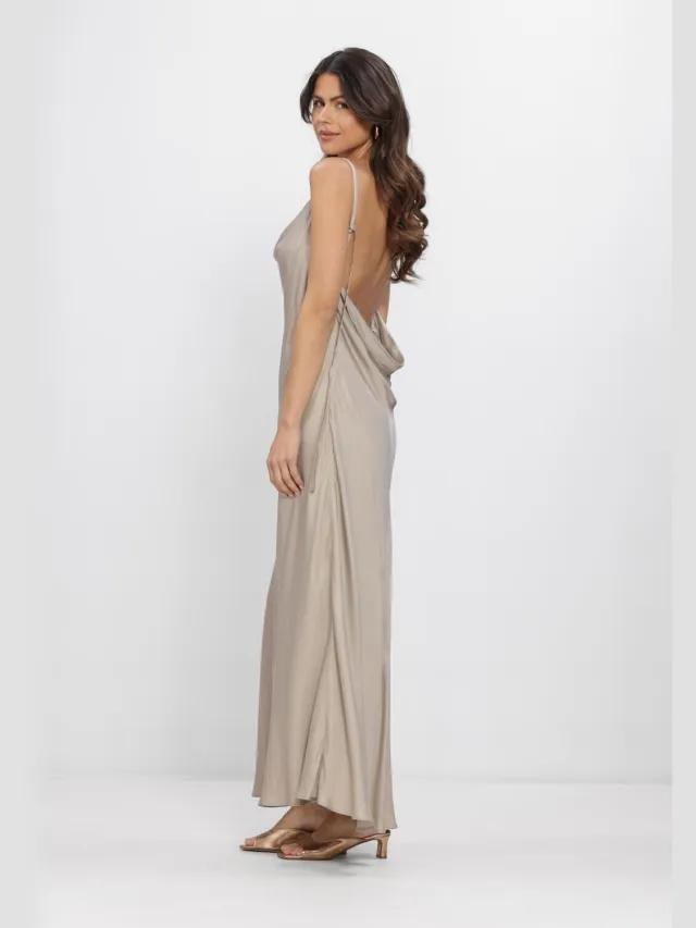 NEMA Dames Jurken N230 - Beige, foto 2