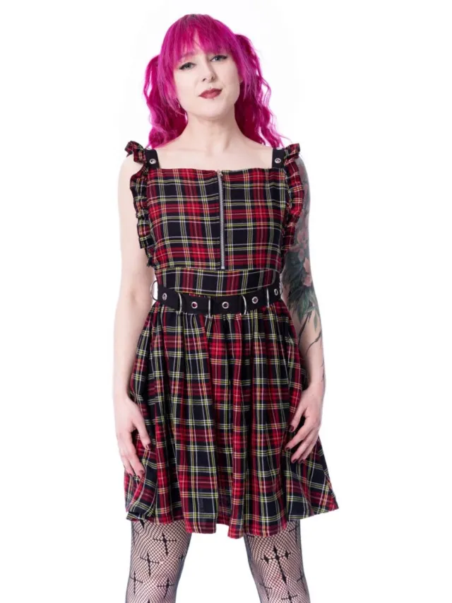 Chemical Black Nefeli Korte jurk - S - Zwart