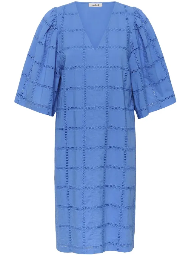 SOAKED IN LUXURY Dames midi-jurk Soaked in Luxury SLCarmelita regatta